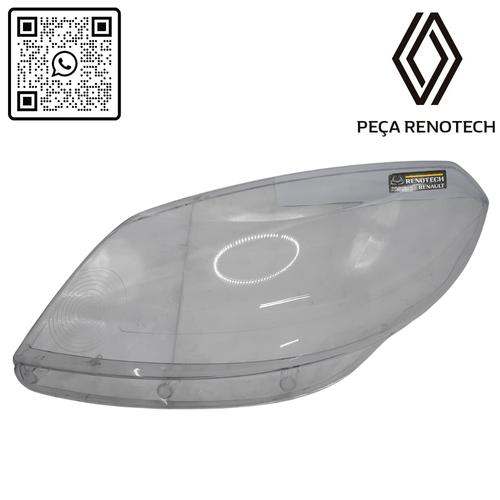 RN 07427R-L 260607427R LENTE DO FAROL ESQ. SANDERO 11... PISCA CENTRAL - 1